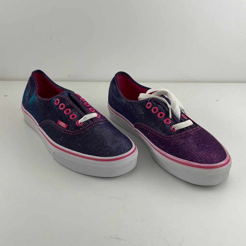 Vans Authentic Sneaker Shimmer Magenta